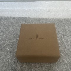 Authentic Brunello Cucinelli Small Earring Box 4.5″x4.5″x2.5″