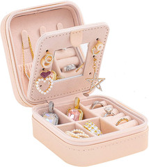 Travel jewelry case Travel jewelry box Travel Jewelry Organizer Small box Gift f
