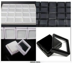 EMPTY Display Plastic Box Storage Container For Diamond/Gemstones various sizes