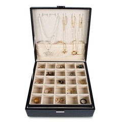 Frebeauty Earring Holder Organizer, 50 Slots Earring Organizer,2 Layer Jewelr…