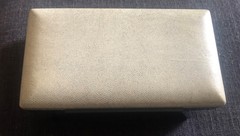 VINTAGE FASHIONED BY FARRINGTON JEWELRY BOX MADE IN THE U.S. A.