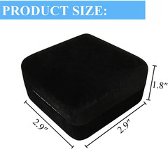 “Pendant Necklace Box with LED Light, Necklace Gift Box Velvet Jewelry Disp “